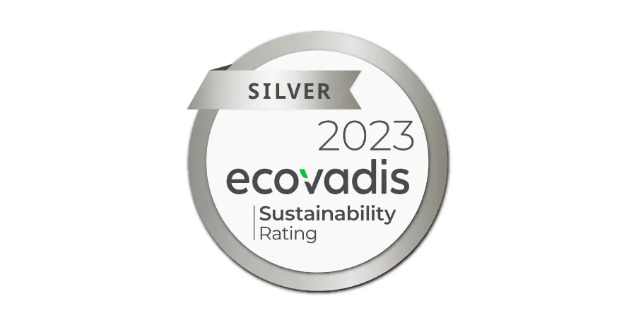EcoVadis社のサステナビリティ評価で「シルバーメダル」を獲得